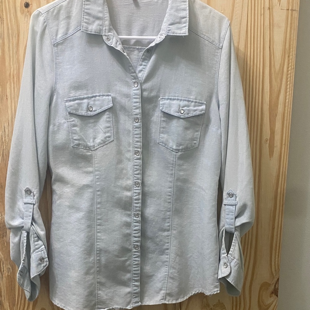 Live 4 Truth Soft Blue Button-Down Shirt